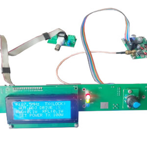 Transmisor Fm Pll 15W Regulable - Protección ROE & Temperatura - Frecuencia 87.5 108 MHz Estereofónico XLR