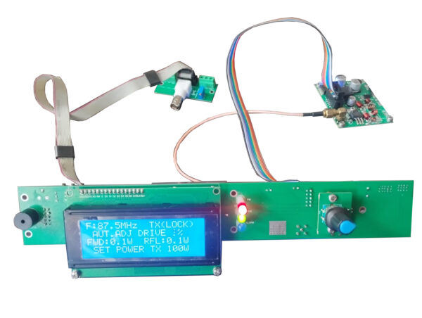 Transmisor Fm Pll 15W Regulable - Protección ROE & Temperatura - Frecuencia 87.5 108 MHz Estereofónico XLR
