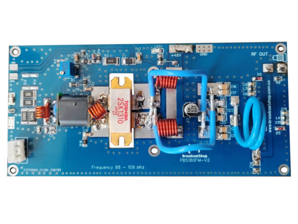 Módulo Amplificador Fm De 150w Frec. 87.5 Mhz – 108 Mhz 28V (VSWR 30:1 All Phase)